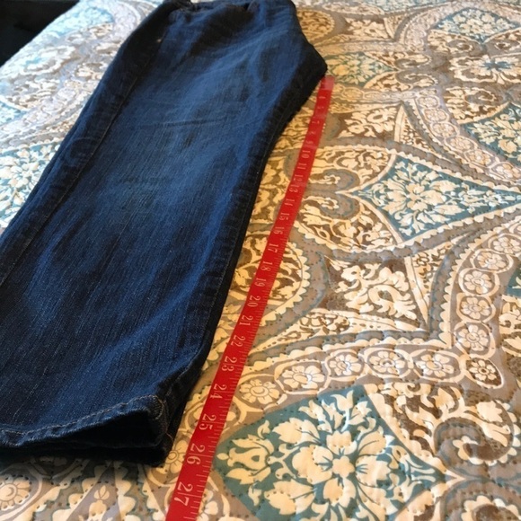 Banana Republic Jeans. Straight Ankle Dark Wash Size 28/6 - Picture 7 of 11